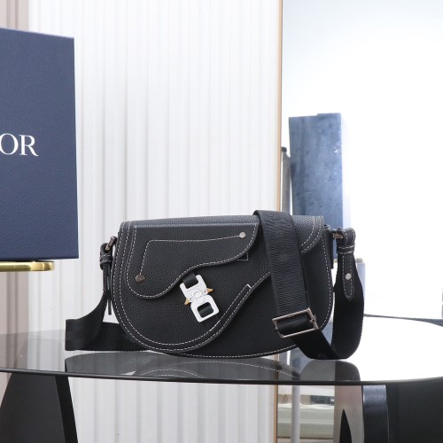 Dior Saddle Messenger Men Shoulder Bags Size 24.5*16.5*5.5cm