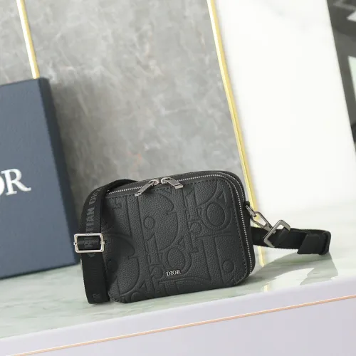 Dior Gravity Men Shoulder Bags Size 17*12.5*6cm