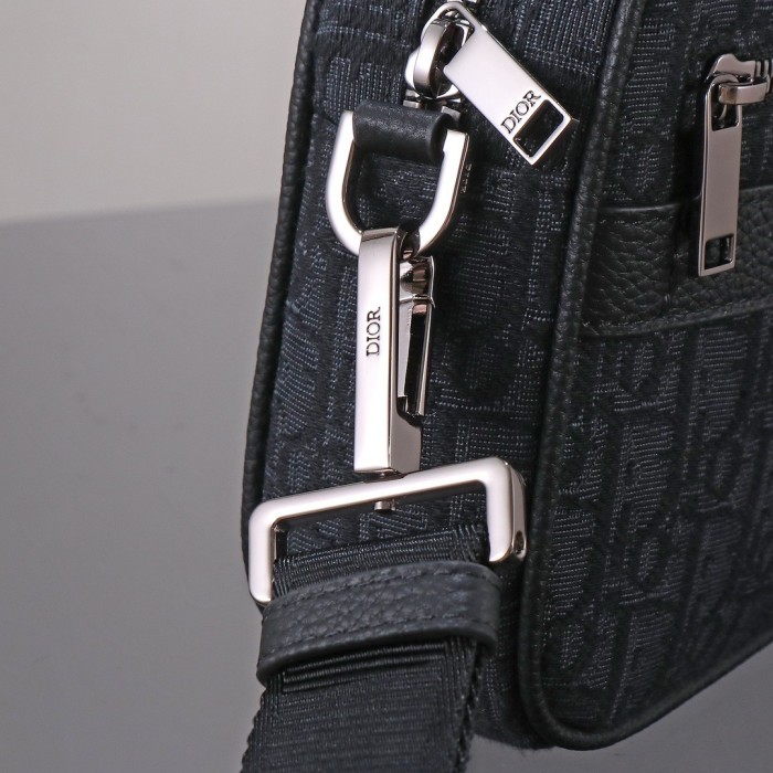 Dior Oblique Galaxy Men Shoulder Bags Size 22*15*6cm