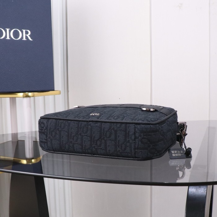 Dior Oblique Galaxy Men Shoulder Bags Size 22*15*6cm
