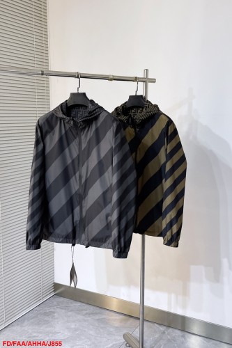 Fendi Unisex Jacket Size S-2XL 2-Color