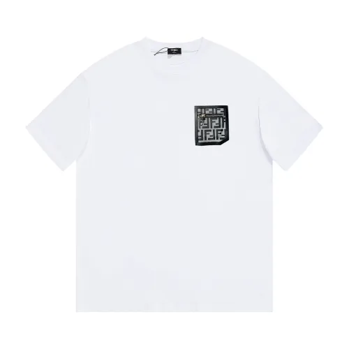 Fendi Unisex T Shirt S-XL 2-Color