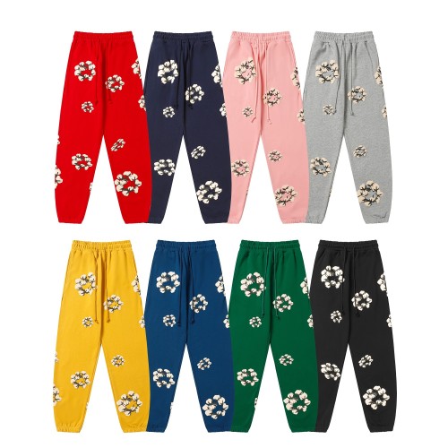 Denim Tears Unisex Pants S-XL 8-Color