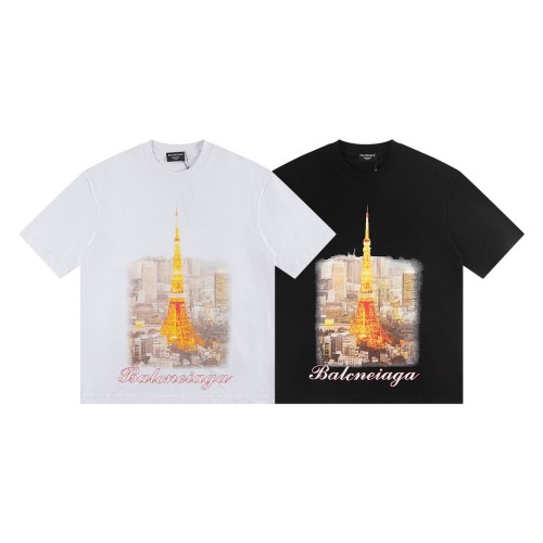 Balenciaga Unisex T Shirt S-XL 2-Color