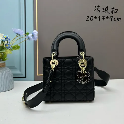 Dior Mini Lady Women Shoulder Bags 20*17*9cm
