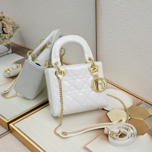 Dior Mini Lady Classic Women Shoulder Bags 17cm