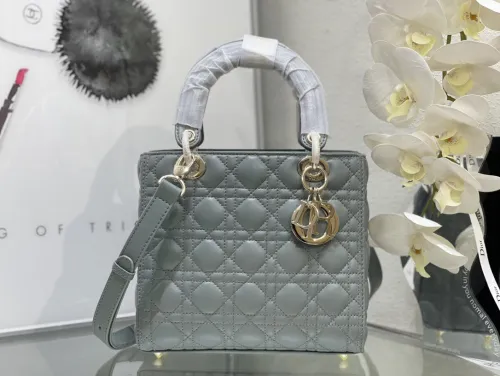 Dior Lady Women Shoulder Bags 24*20*11cm