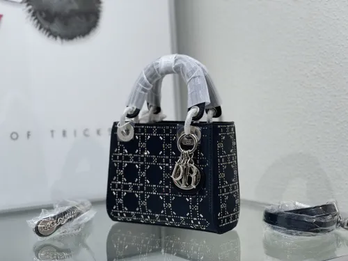 Dior Lady Women Shoulder Bags 17*15*7cm