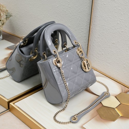 Dior Mini Lady Classic Women Shoulder Bags 17cm