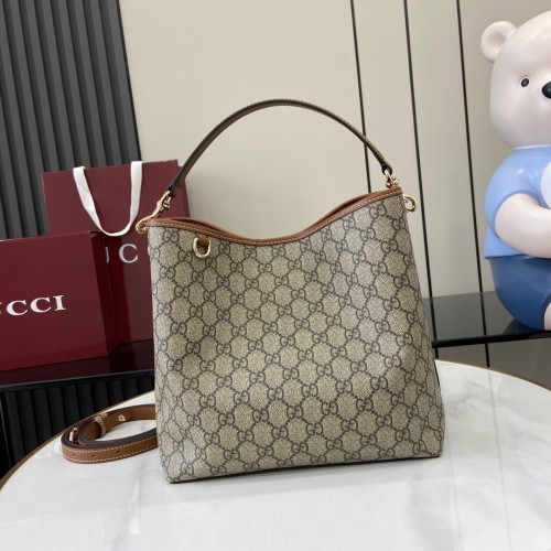 Gucci GG Emblem Women Shoulder Bags Size 25*25*15.5cm
