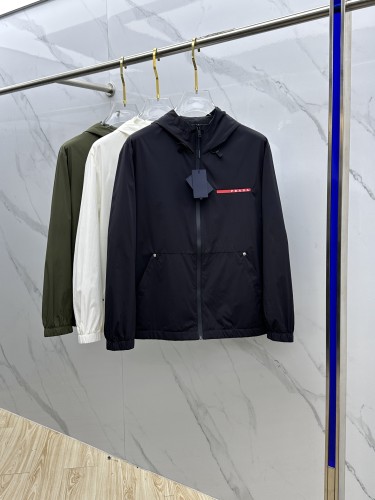 Prada Unisex Jacket Size M-XXXL 3-Color