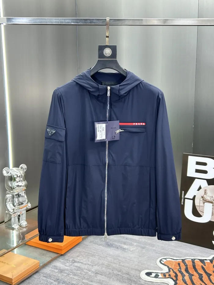 Prada Unisex Jacket Size M-XXXL 2-Color