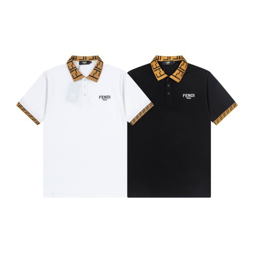Fendi Unisex Polo Shirt M-XXXL