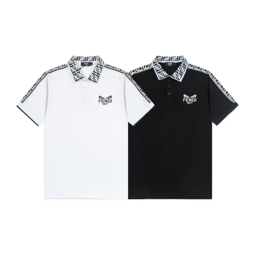 Fendi Unisex Polo Shirt M-XXXL