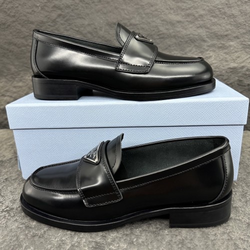 Prada Chocolate Loafers Size 36-46