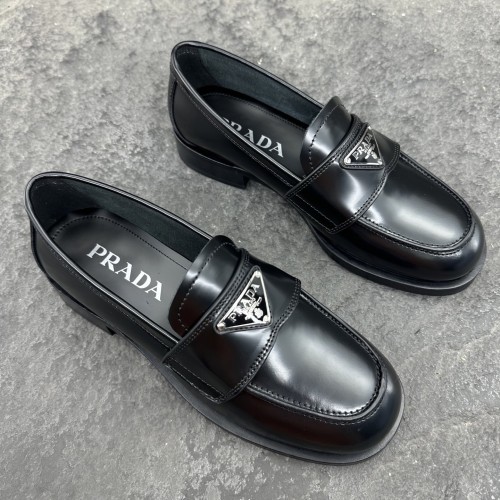 Prada Chocolate Loafers Size 36-46