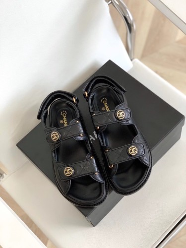 Chanel Women Sandals Size 38