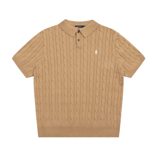 Ralph Lauren Men Knitted Polo Shirt Size L