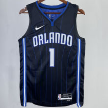 2023/24 Magic MCGRADY #1 Black NBA Jerseys 热压