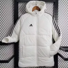 2023/24 Ad White Cotton Jacket 黑三边