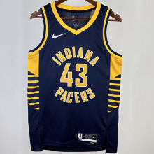 2023/24 Pacers SIAKAM #43 Dark Blue NBA Jerseys
