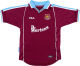 1999-2000 West Ham Home Retro Soccer Jersey