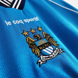 1999/2001 Man City Home Blue Retro Soccer Jersey