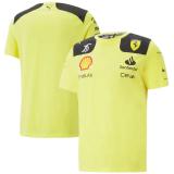 2022/23 Ferrari F1 Yellow Team T-Shirt