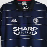 1999/2000 M Utd Away Retro Soccer Jersey