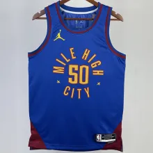2023/24 Nuggets GOROON #50 Blue NBA Jerseys
