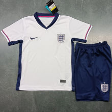 2024/25 England Home White Kids Soccer Jersey
