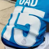 2001/02 Man City Home Blue Retro Soccer Jersey
