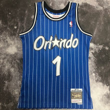 1994-95 Magic HARDAWAY #1 Blue Retro NBA Jerseys 热压