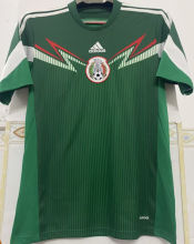 2014 Mexico Home Green Retro Soccer Jersey