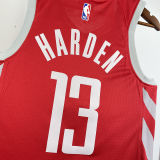 Rockets HARDEN #13 Red NBA Jerseys