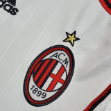 2006/07 AC Milan Away White Retro Soccer Jersey