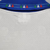 1994 Italy Away White Retro Soccer Jersey