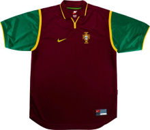 1998/99 Portugal Home Retro Soccer Jersey