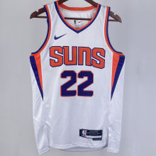 2023/24 Suns AYTON #22 White NBA Jerseys