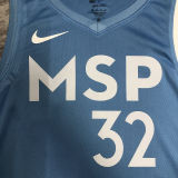 Timberwolves TOWNS #32 Blue NBA Jerseys
