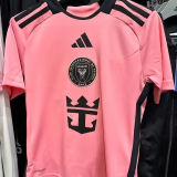 SERGIO #5 Inter Miami Home Pink Fans Soccer Jersey 2024/25 ★★