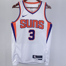2023/24 Suns PAUL #3 White NBA Jerseys