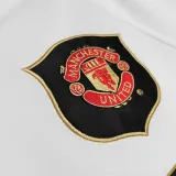 2006/07 M Utd Away White Retro Soccer Jersey