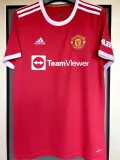 2021/22 M Utd 1:1 Quality Home Red Fans Soccer Jersey