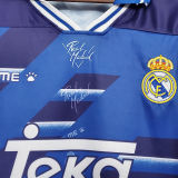 1994-1996 RM Blue Away Retro Soccer Jersey
