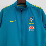 2022/23 Brazil Sky Blue Jacket