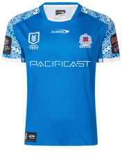 2022/23 Samoa Home Blue Rugby Jersey 萨摩亚