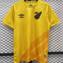 2023/24 AT Paranaense Yellow Goalkeeper Soccer Jersey