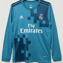 2017/18 RM 3rd Retro Long Sleeve Soccer Jersey