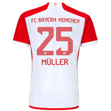 Müller #25 BFC 1:1 Quality Home Fans Jersey 2023/24 ★★